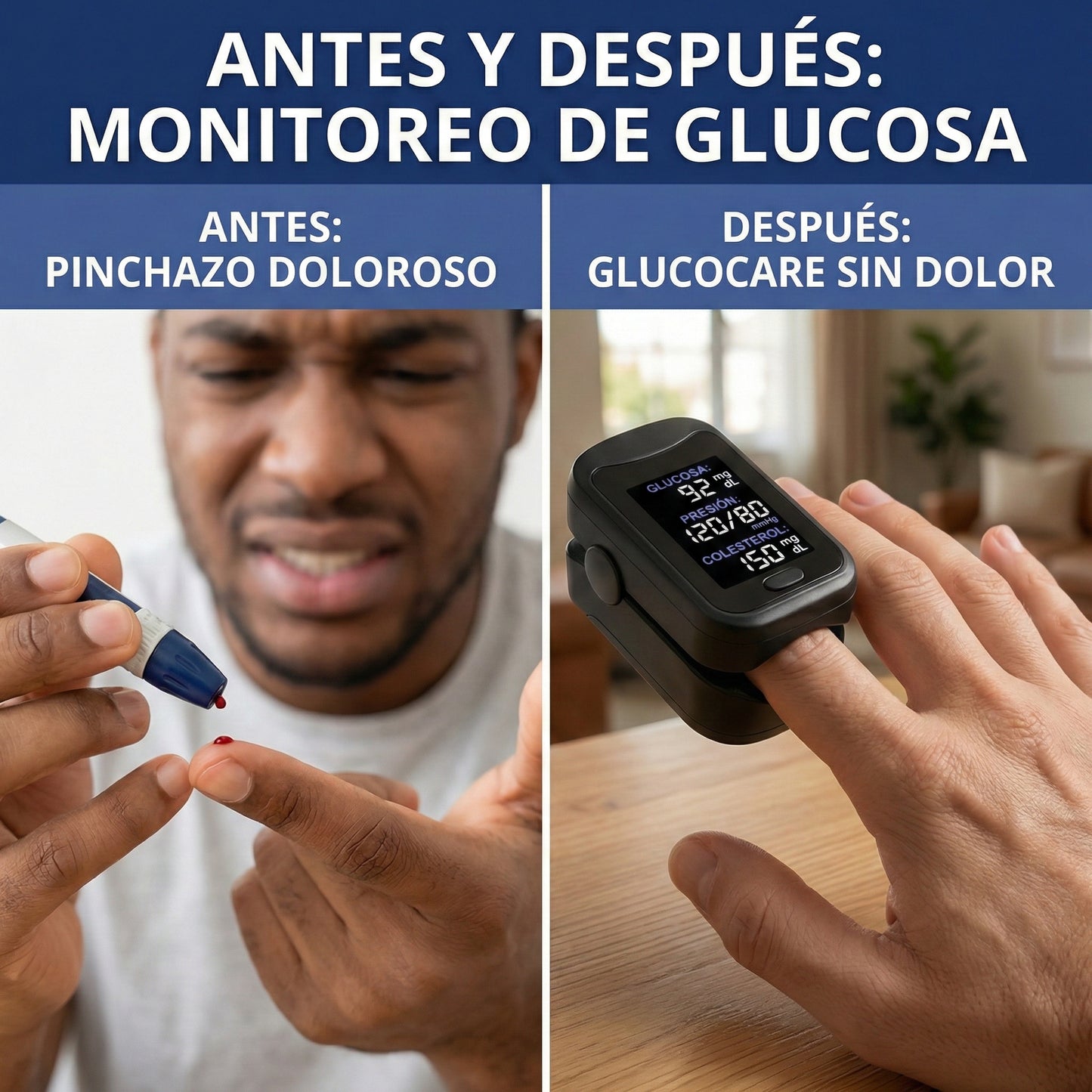 GlucoCare™ Medidor de Glucosa no Invasivo